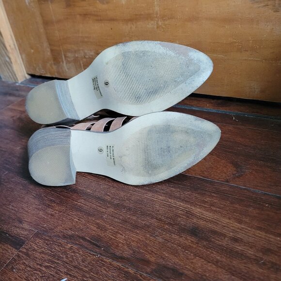 Women's Size 9 Strappy Ankle Boots - Picture 4 of 6